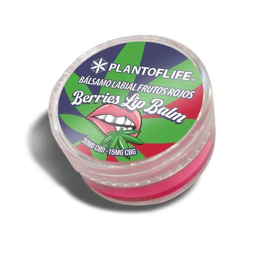 Baume lèvres CBD & CBG fruits rouges | PLANT OF LIFE - CBDelys