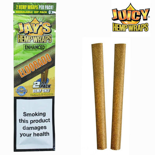 Blunt de chanvre Eldorado Boîte de 25 paquets – JUICY JAY'S – détail 2