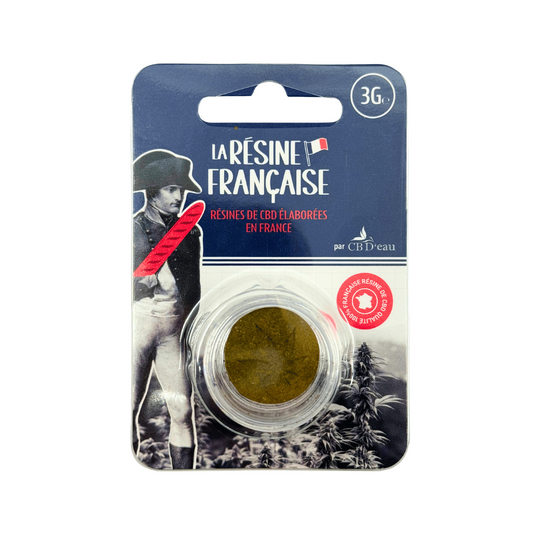 Résine CBD 3gr - POLLEN JAUNE – LA RÉSINE FRANÇAISE – détail 2