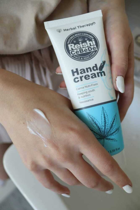 Crème Mains Reishi & CBD CéBéDé – Soin Anti-Âge, 100 ml Palacio - CBDelys