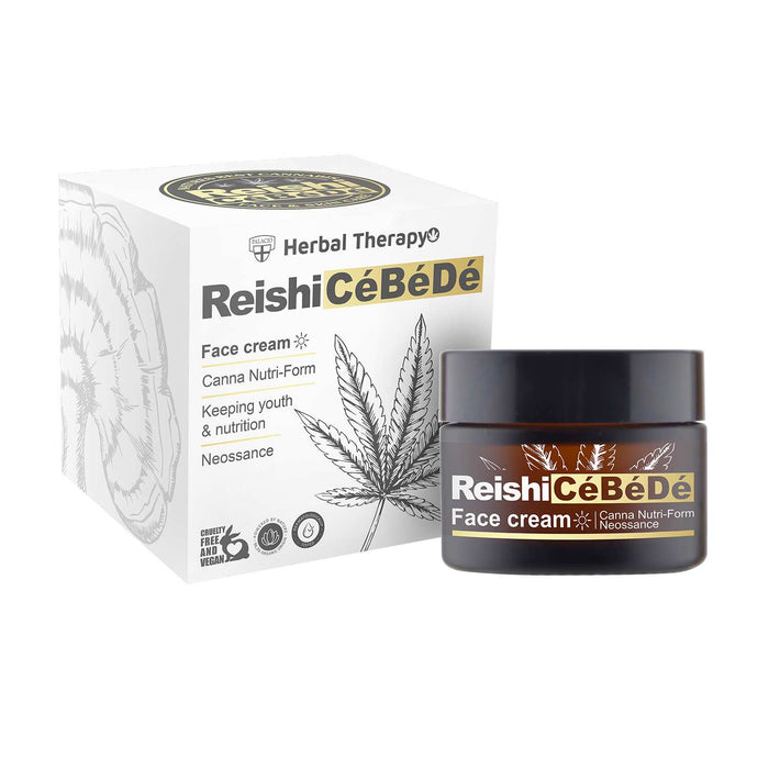 Reishi Crème de Jour Liftante CBD au Chanvre, 50ml Palacio - CBDelys