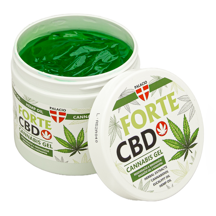 Gel de Massage Forte CBD & Chanvre, 600 ml Palacio - CBDelys