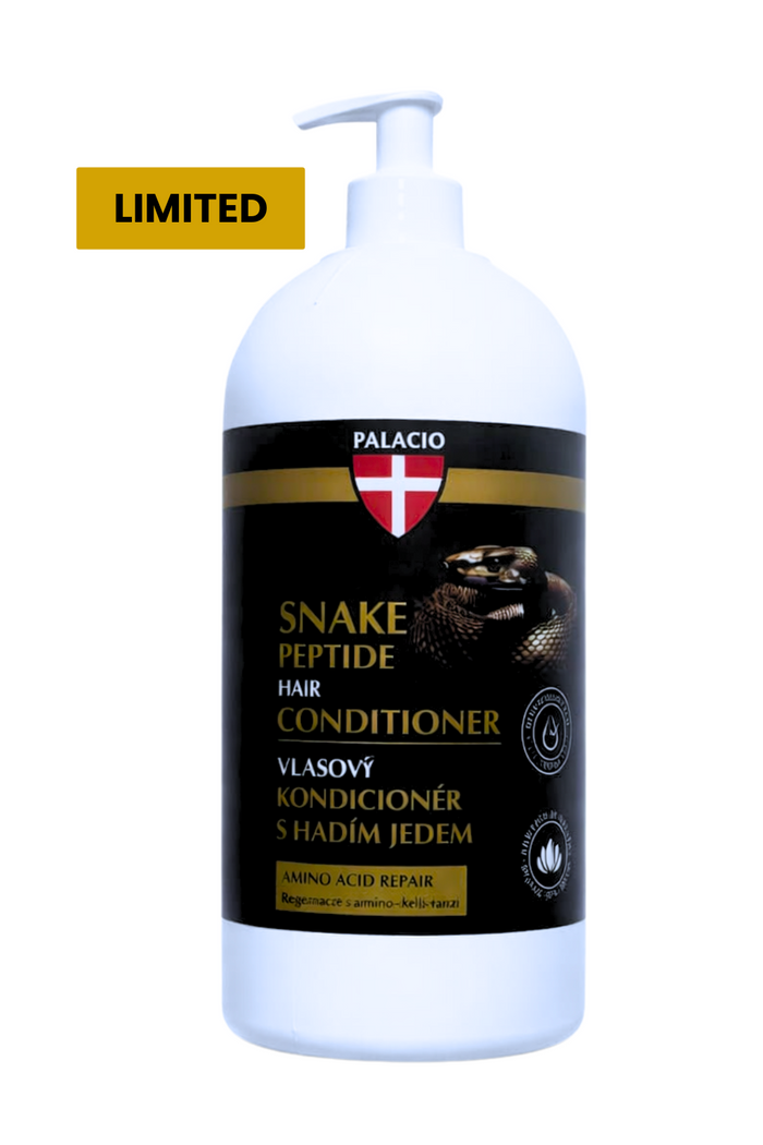 Après-shampooing au venin de serpent 1 L, soin lissant PALACIO - CBDelys