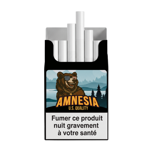Cigarette CBD Cali U.S. Quality Amnesia, 20 CBD Rolls - CBDelys