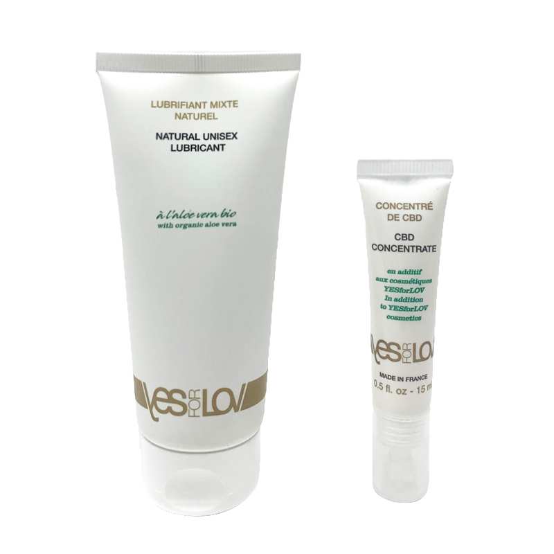 Lubrifiant aloé vera & concentré de CBD | YES FOR LOV - CBDelys