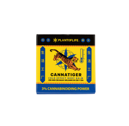 Baume du tigre CBD & CBG effet froid | CANNATIGER, PLANT OF LIFE - CBDelys