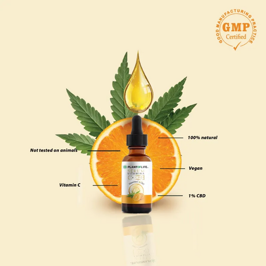 Sérum CBD Vitamine C Plant of Life 30ml - CBDelys