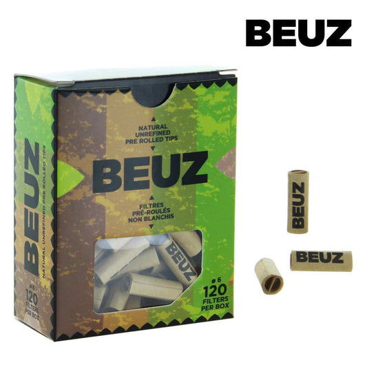 12 Boites de Filtre Carton Filtres pré-roulés Beuz (120 filtres par boîte) – détail 2