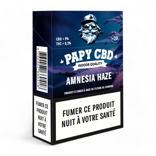 Cigarettes CBD Amnesia Haze Papy CBD - CBDelys