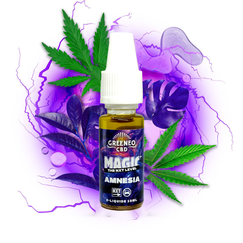 E-liquide CBD Magic Amnesia NXT Violet 10ml – GREENEO – vue principale