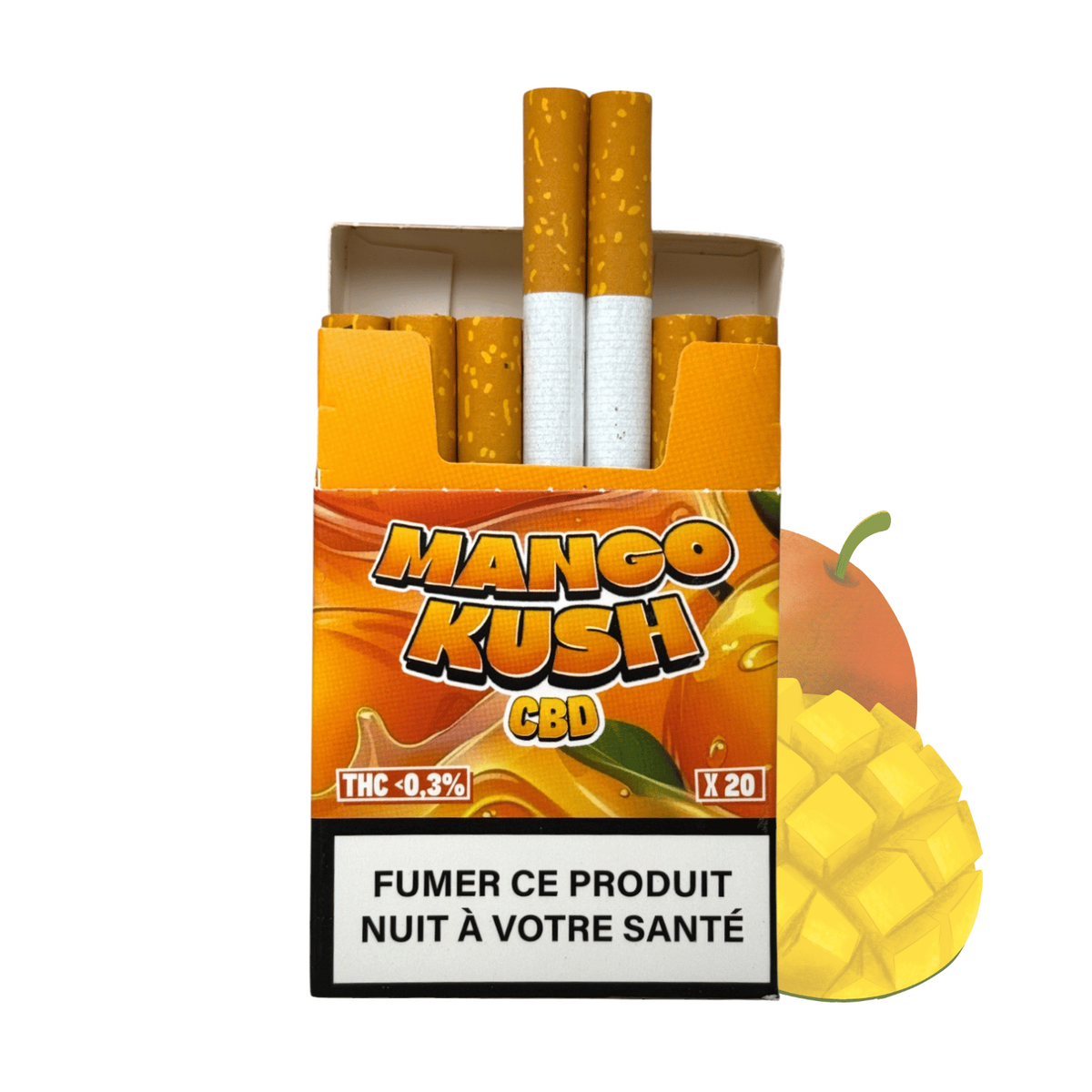 Cigarettes CBD Mango Kush CocoriBud - CBDelys