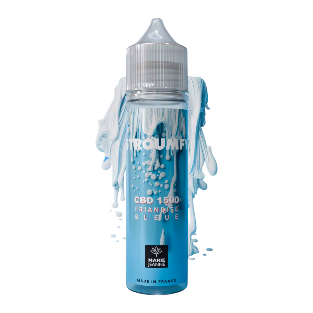 E-liquide CBD Stroumfy 50ml - Marie Jeanne - Saveur Bonbon Bleu – vue principale