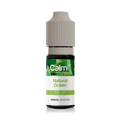 E-liquide CBD Natural Green 10ml Calm+ FUU - Chanvre Fraise Guimauve – détail 2