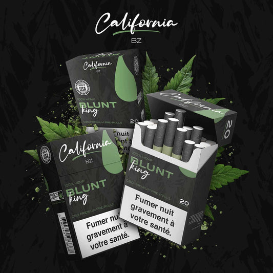 Cigarettes CBD Premium Blunt King California BZ - CBDelys