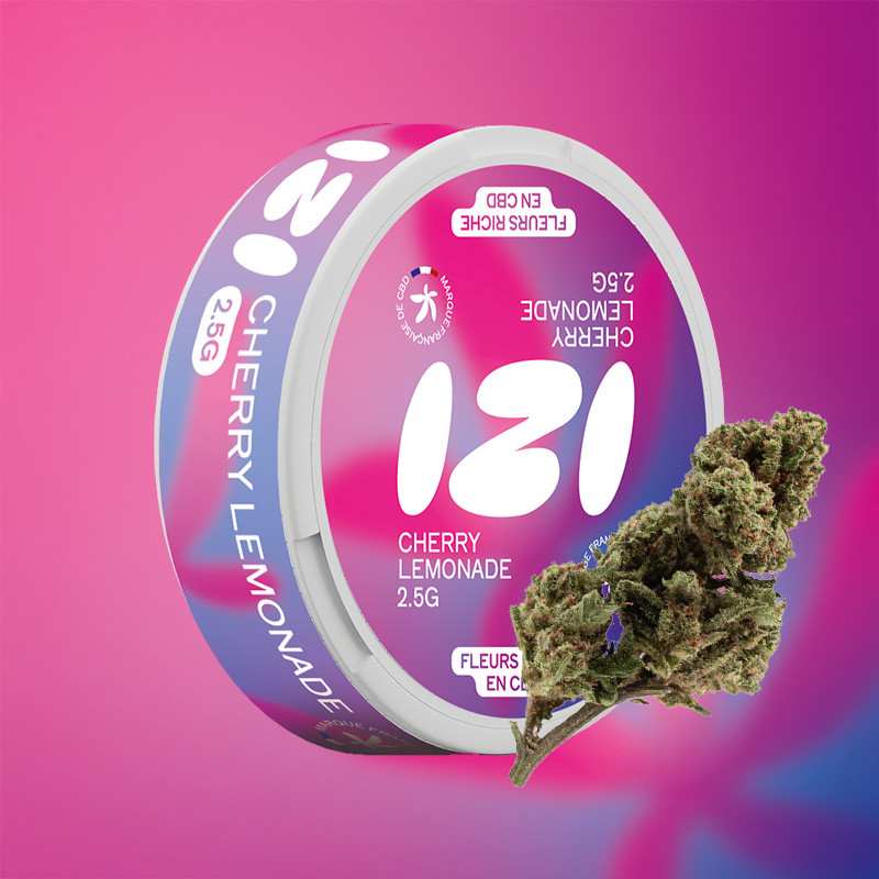 Fleur de CBD Cherry Lemonade 2.5g - IZI – vue principale
