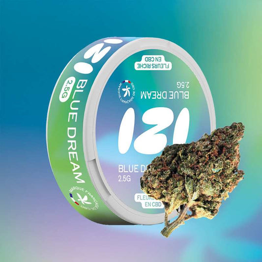 Fleur de CBD Blue Dream 2.5g - IZI – vue principale