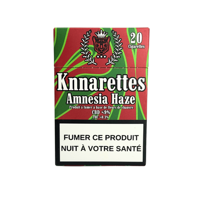 Cigarettes CBD Amnesia Haze KNNARETTES - CBDelys