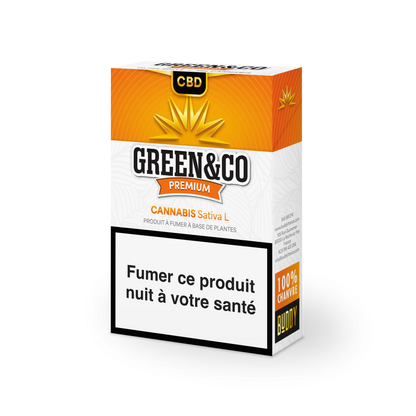 Cigarettes CBD Premium Green&Co - CBDelys