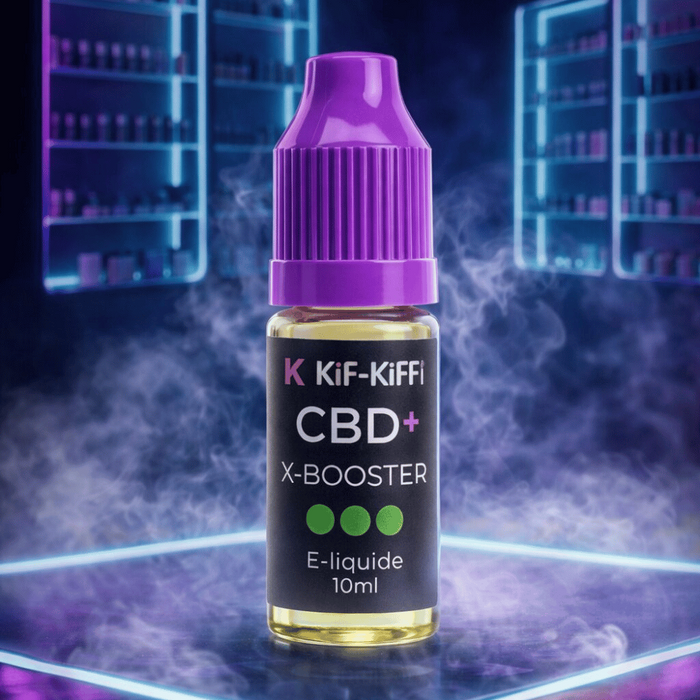 E-Liquide CBD X-Booster I Sans THC – 10 ml – vue principale