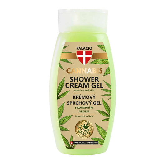 Gel Douche au Chanvre – Soin Douceur & Fraîcheur, 250 ml Palacio - CBDelys