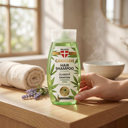Shampooing au chanvre – Soin capillaire douceur, 250 ml Palacio - CBDelys