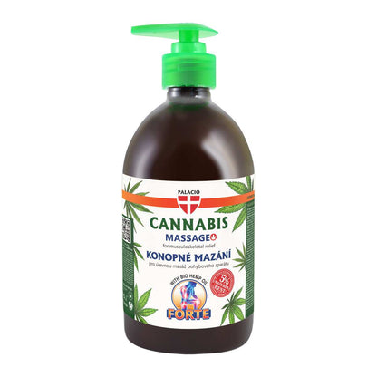 Lotion au Chanvre avec Pompe – Massage & Détente, 500 ml Palacio - CBDelys