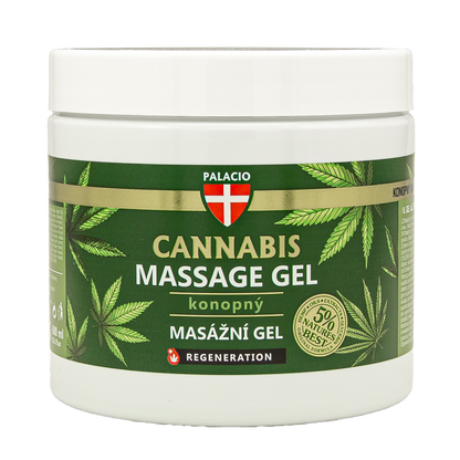 Gel de Massage au Chanvre – Effet Frais & Détente, 600 ml Palacio - CBDelys