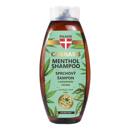 Shampoing 2 en 1 au chanvre et menthol – Fraîcheur intense Palacio - CBDelys