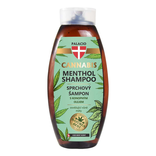 Shampoing 2 en 1 au chanvre et menthol – Fraîcheur intense Palacio - CBDelys