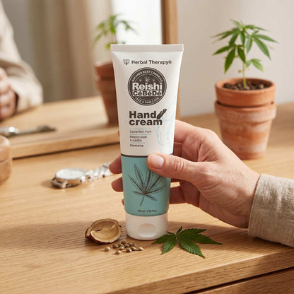 Crème Mains Reishi & CBD CéBéDé – Soin Anti-Âge, 100 ml Palacio - CBDelys