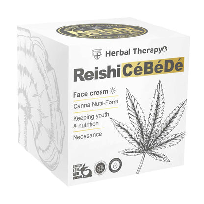Reishi Crème de Jour Liftante CBD au Chanvre, 50ml Palacio - CBDelys