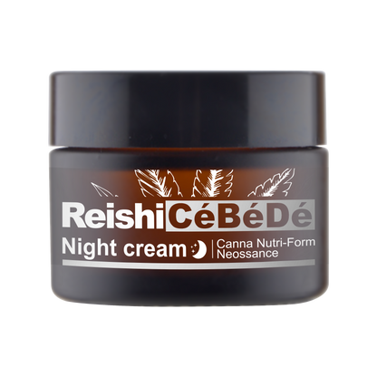 Crème de Nuit Lifting au Reishi et CBD, 50 ml Palacio - CBDelys