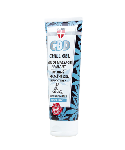 Gel de massage rafraîchissant CBD Chill, 200 ml Palacio - CBDelys