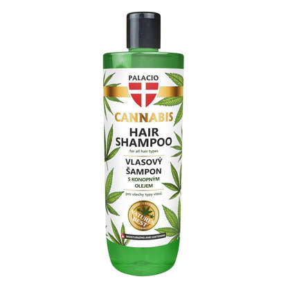 Shampoing doux au chanvre – Nutrition & Hydratation, 500 ml Palacio - CBDelys