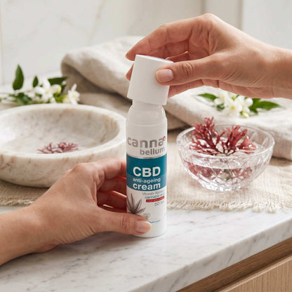 Crème Anti-Âge Visage au CBD & Algues Rouges, 50 ml Cannabellum - CBDelys