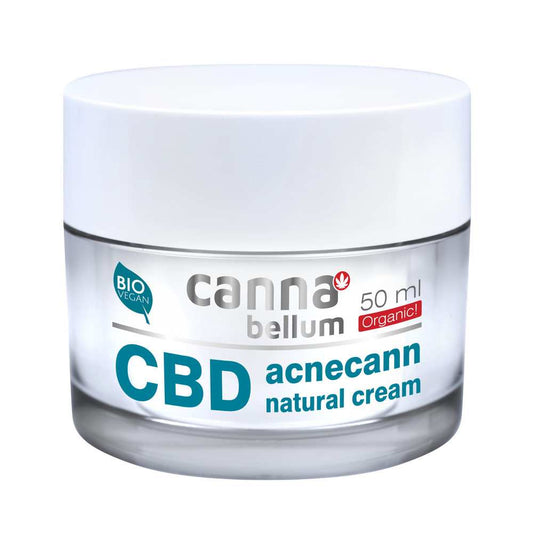 Crème Visage CBD Anti-Acné Peaux à Problèmes, 50 ml Cannabellum - CBDelys