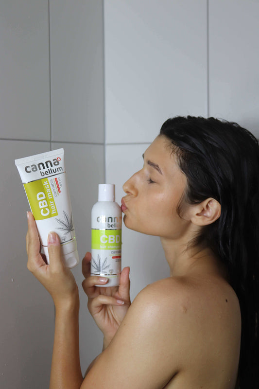 Shampoing CBD - Soin Cheveux au Chanvre, 200 ml Cannabellum - CBDelys