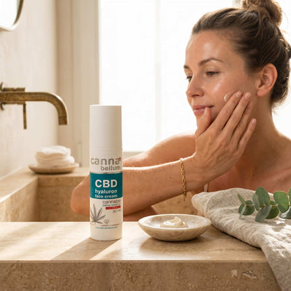 Crème Visage CBD & Acide Hyaluronique, 30 ml Cannabellum - CBDelys