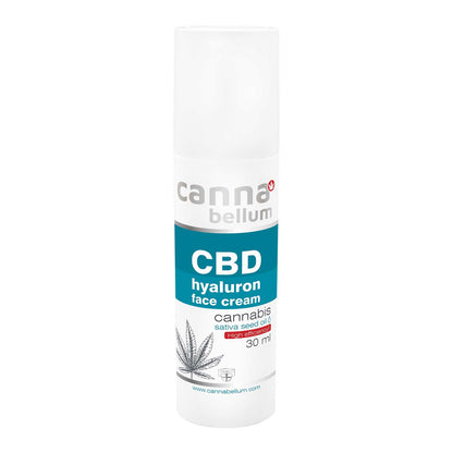 Crème Visage CBD & Acide Hyaluronique, 30 ml Cannabellum - CBDelys