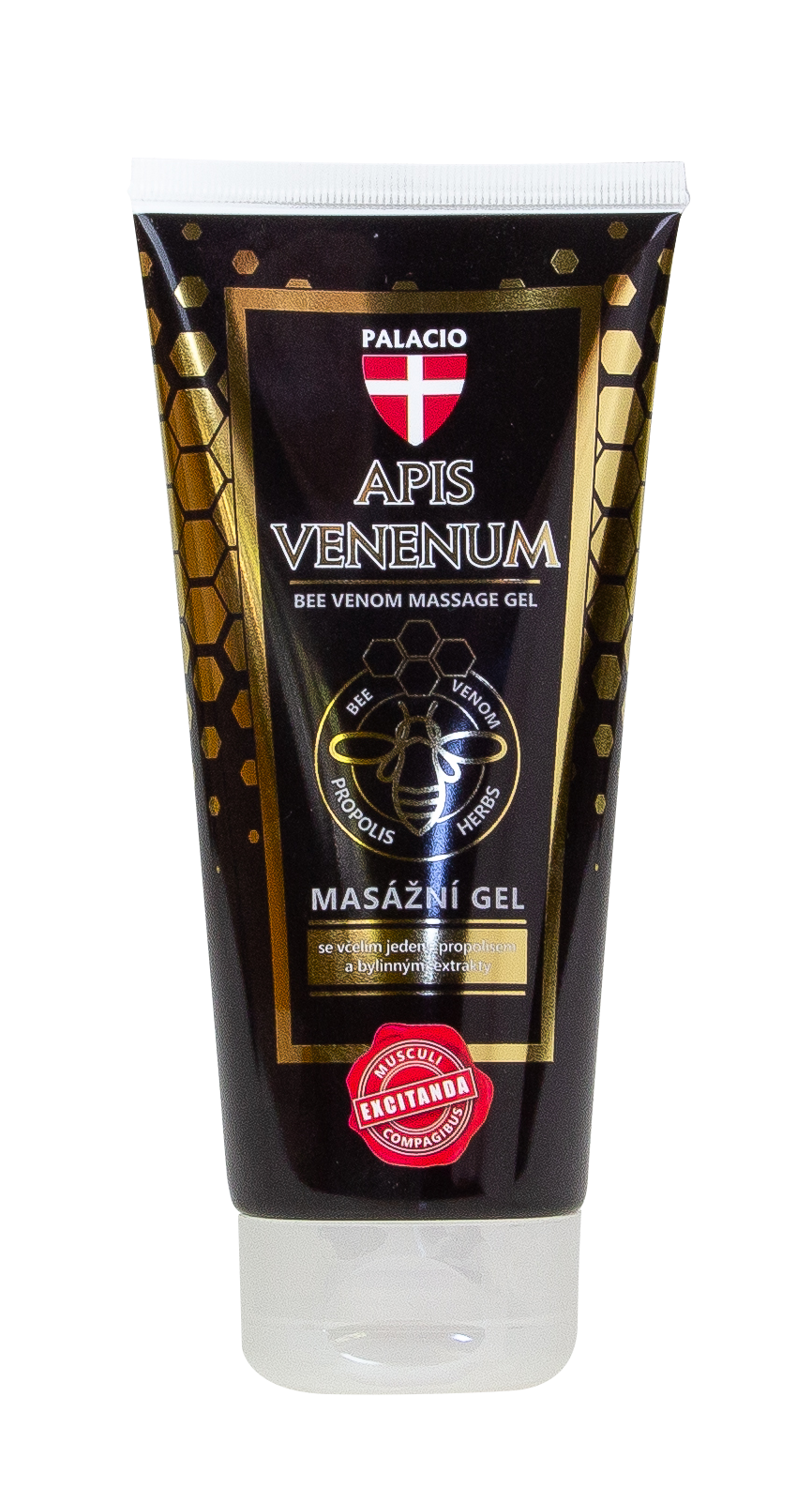 Gel de Massage au Venin d'Abeille - Tube, 200 ml Palacio - CBDelys