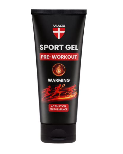 Gel Sportif Chauffant au Chanvre & CBD Forte, 200 ml Palacio - CBDelys