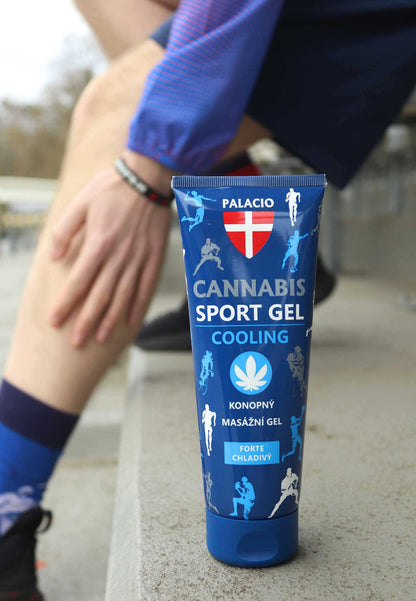 Gel Sport au Chanvre Forte Rafraîchissant, 200 ml Palacio - CBDelys