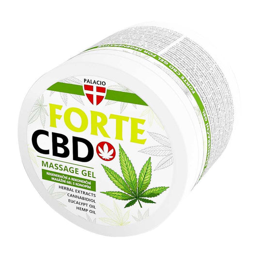 Gel de Massage Forte CBD & Chanvre, 600 ml Palacio - CBDelys
