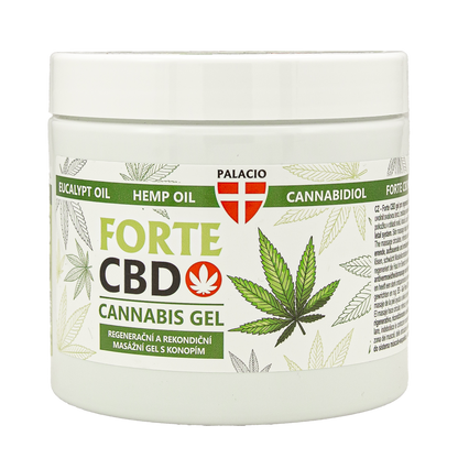 Gel de Massage Forte CBD & Chanvre, 600 ml Palacio - CBDelys