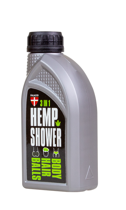 Gel Douche 3-en-1 au Chanvre pour Homme, 500 ml Palacio - CBDelys