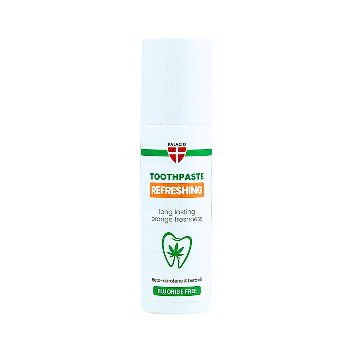 Dentifrice à l'huile de chanvre et orange Refreshing, 75 g Palacio - CBDelys