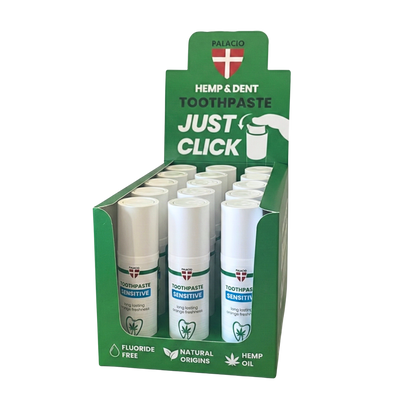 Dentifrice Sensitive à l'Huile de Chanvre & Hydroxyapatite Palacio - CBDelys