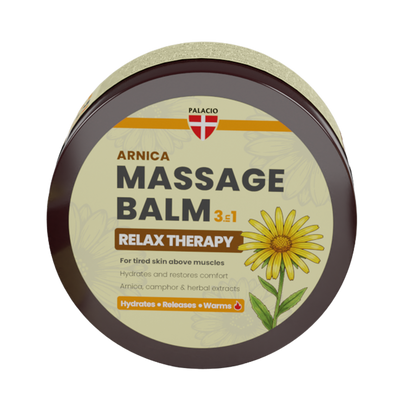 Baume de Massage Relax 3en1 Chauffant Arnica & Camphre, 300 ml Palacio - CBDelys