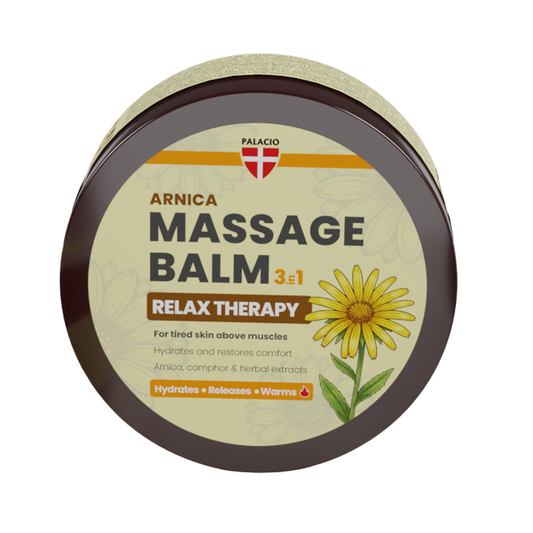 Baume de Massage Relax 3en1 Chauffant Arnica & Camphre, 300 ml Palacio - CBDelys