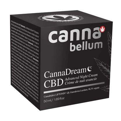CBD CannaDream - Crème de nuit avancée, 50 ml Cannabellum - CBDelys